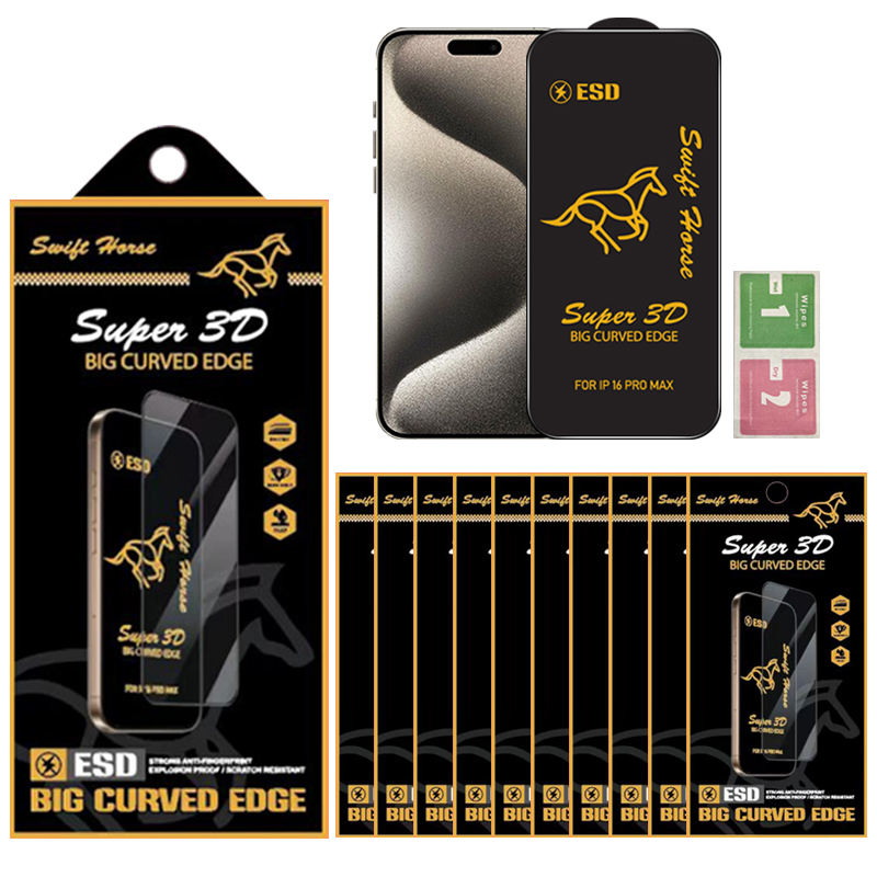 Wholesale 9h Anti-spy Privacy Unbreakable Tempered Glass Screen Protectors For Iphone 11 14 15 Plus 16 Pro Max 10pc In 1 Package