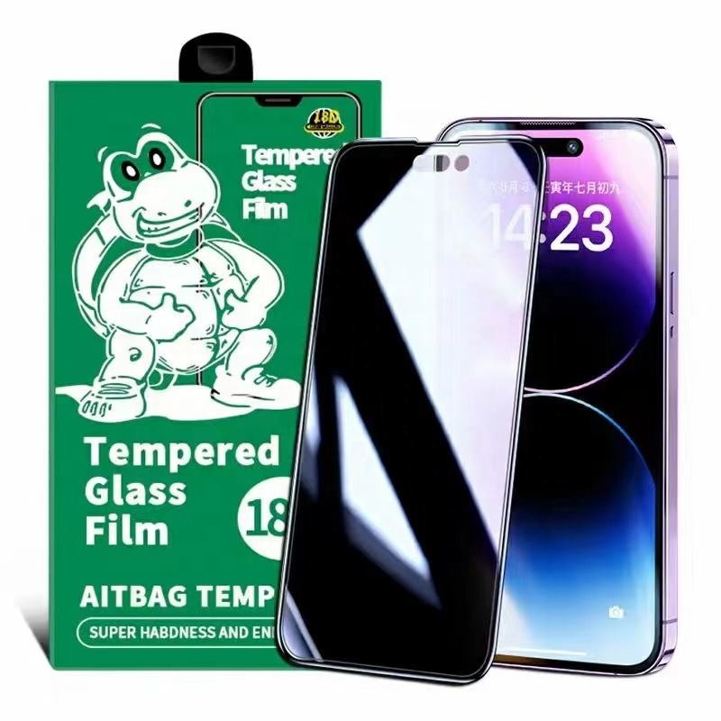 18d Airbag Privacy Tempered Glass Protective Film For Hot 8 Privacy Screen Protector - Buy Digitizer Touch Screen Glass For Ipho