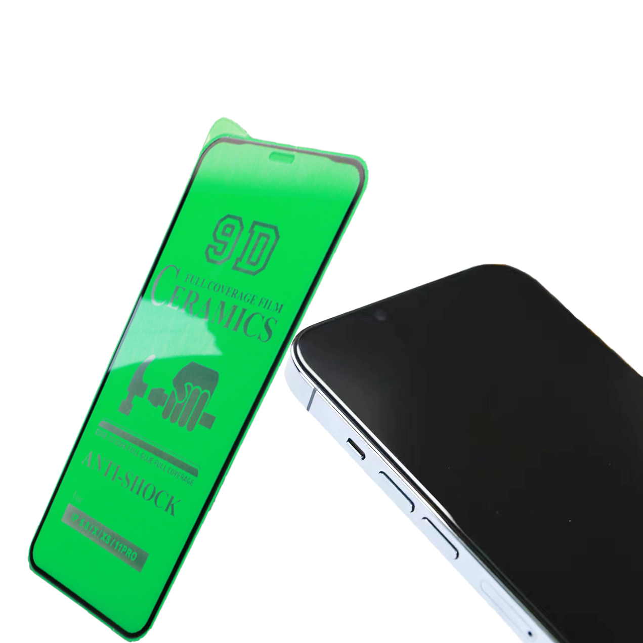 Ceramic Full Glue Tempered Glass Factory Wholesale Price For Hot8 A11a12a13a14 Screen Protector - Buy Tempered Glass Screen Prot