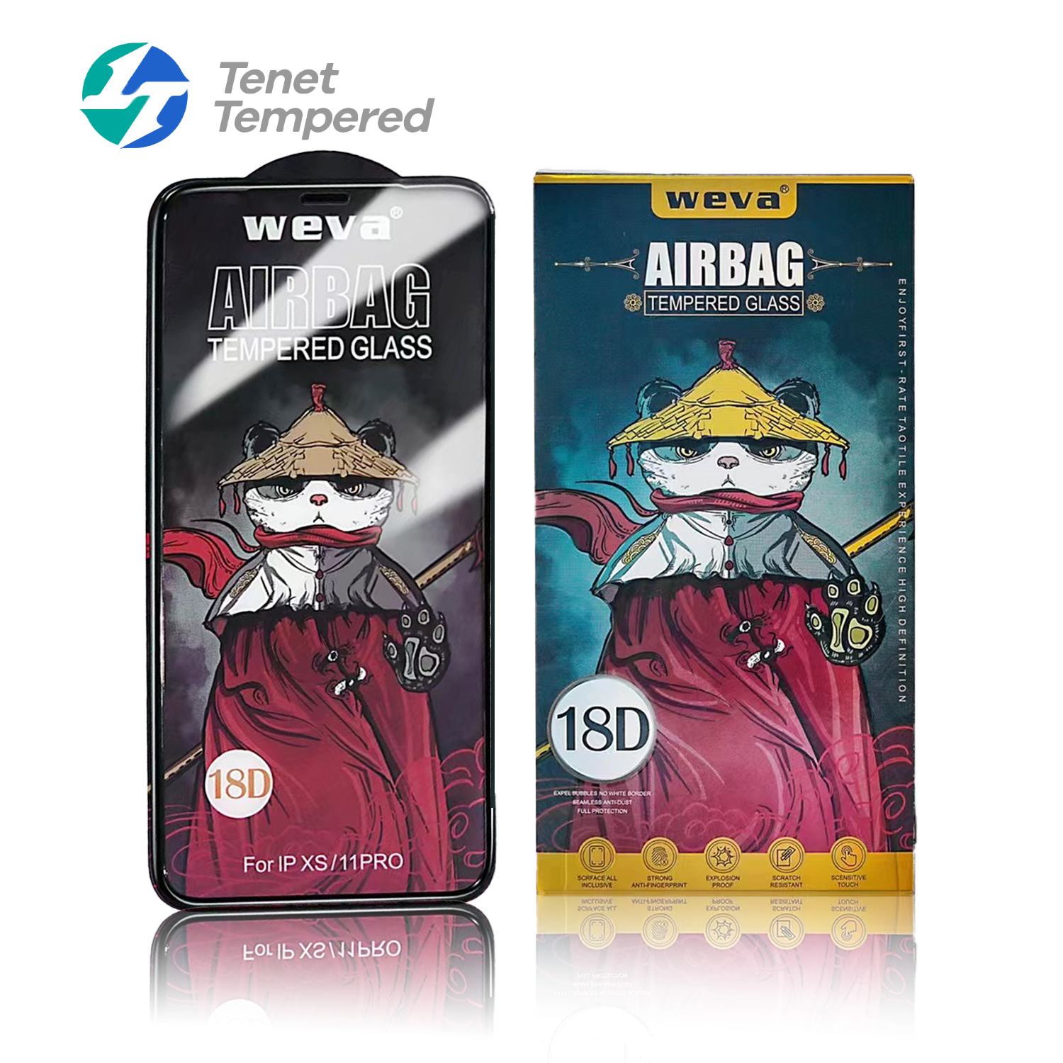 Hd Anti-static Dustproof Phone Tempered Glass Screen Protector For Iphone X Xs Xr 11 12 13 14 15 Phone Glass - Buy Hd Anti-stati