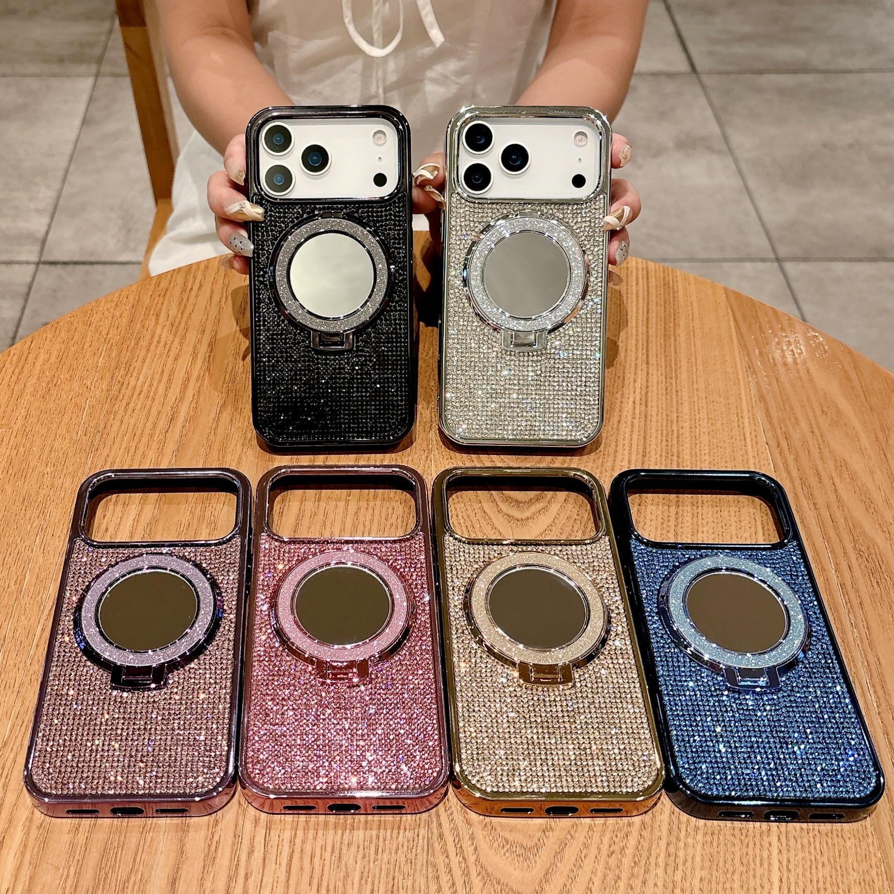 Magnetic Glitter Wireless Charging Shockproof Tpu+pc Sports Design Hard Phone Case For Iphone 17 Pro Max 17 Air 13 Pro - Buy Mag