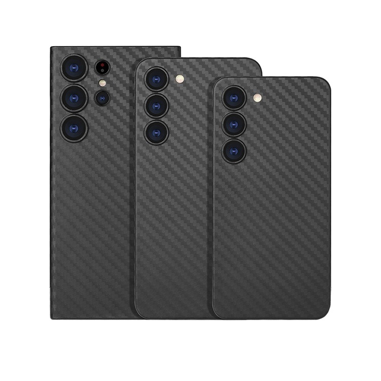 Slim Carbon Fiber Pp Cover Phone Case For Galaxy S24 S23 S22 Ultra Plus Wholesale Lightweight For Samsung S25 Ultra Carbon Case