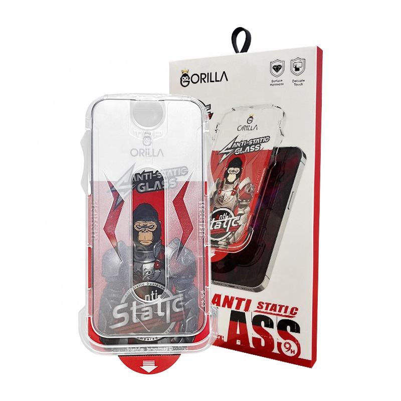 Automatic Alignment Dust Proof Anti Static Auto Kit Tempered Glass Screen Protector With Dust Free Mount For Iphone - Buy For Ip