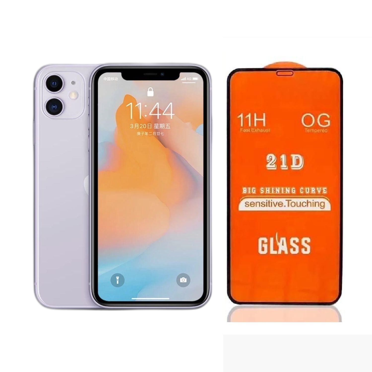 21d Tempered Glass Micas For Cell Phones Micas De Celular Screen Protector 9h Hardness For Iphone 11 14 Pro Max Pro - Buy Micas