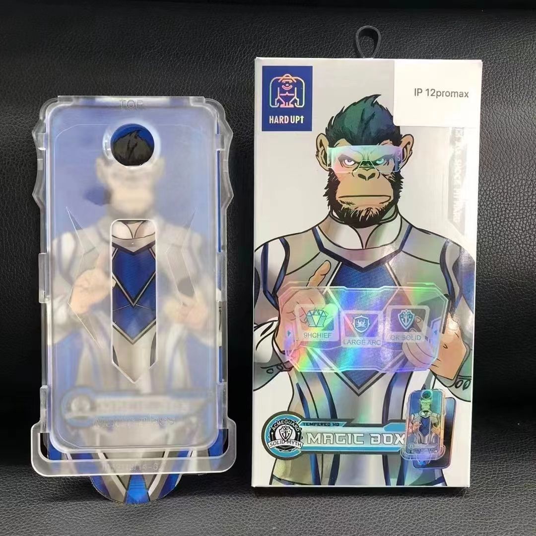 Luxury Full Coverage 9h Automatic Alignment Tempered Glass Screen Protector Dust Removal For Iphone 14 Pro Max - Buy Automatic A