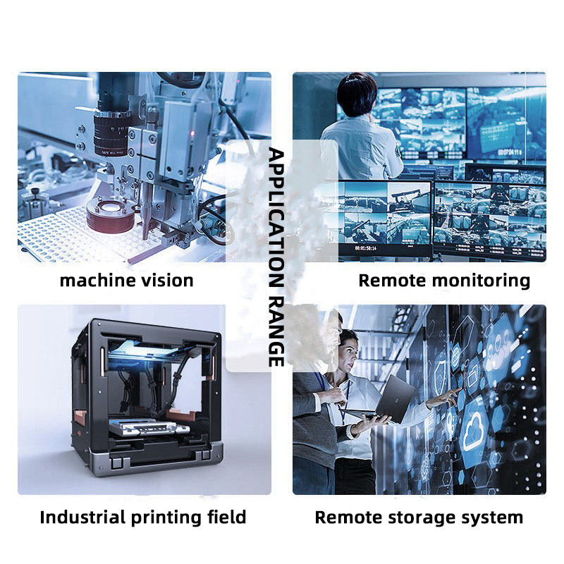 DYTECH--Customized High Flexible Usb 3.0 Cable A_micro-b Visual Machine Industrial Camera Connection Data Cable With Screws - Bu