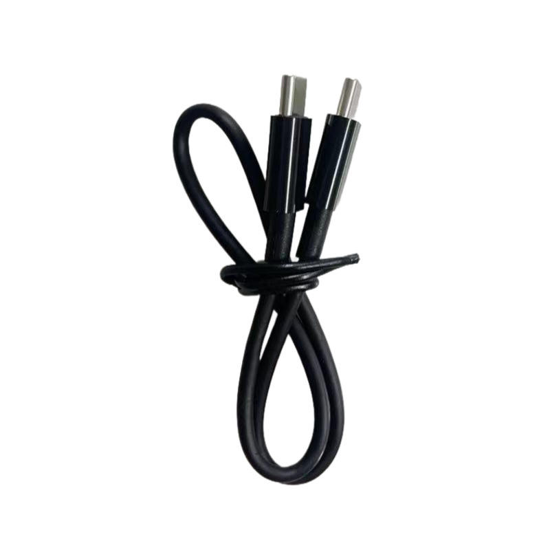 Guolu--Dual Type-c Pd 60w Fast Charging Cable 30cm Tpe Material For Mobile Phone Camera & Computer - Buy Mobile Phone Charging C