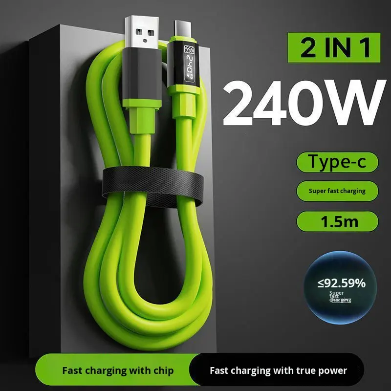 Guolu--Gl Tt 240w 5a Fast Charging Usb 3.1 Type-c To Type-c Tpe Cable With Pvc Jacket For Phones & Ipad Tablets - Buy 5a Fast Ch