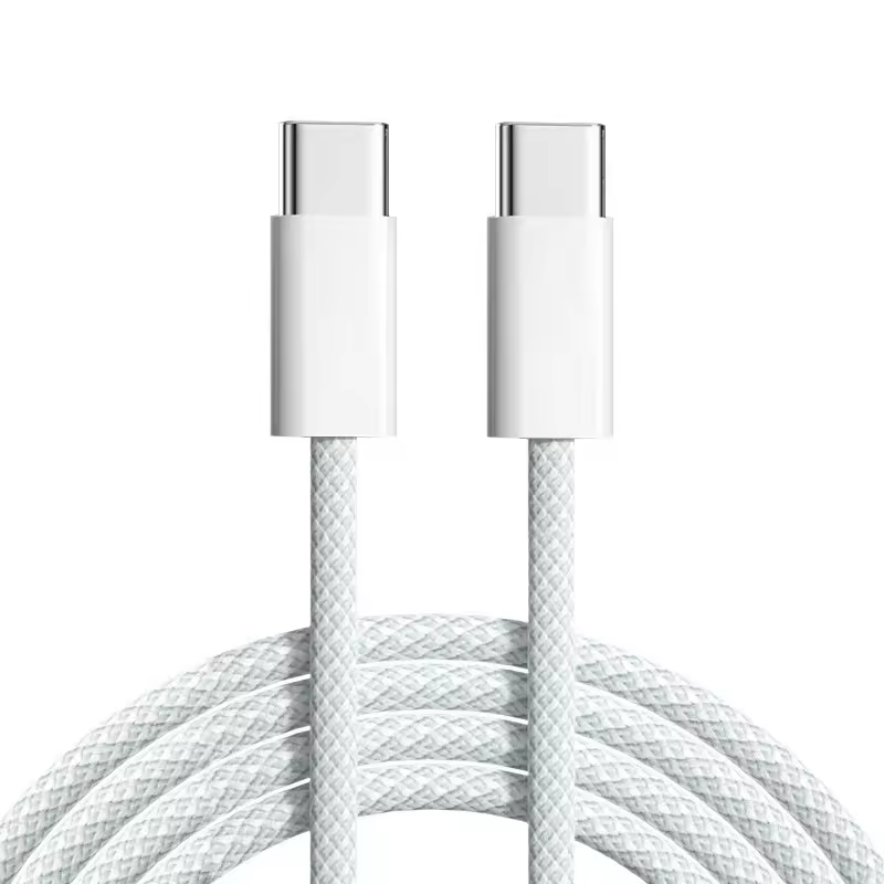 JMAX--1m 60w Braided Charger Cable Type C To Type C For Iphone 15 16,60w Fast Charging Data Cable Usb C Cable For Iphone 15 16 P