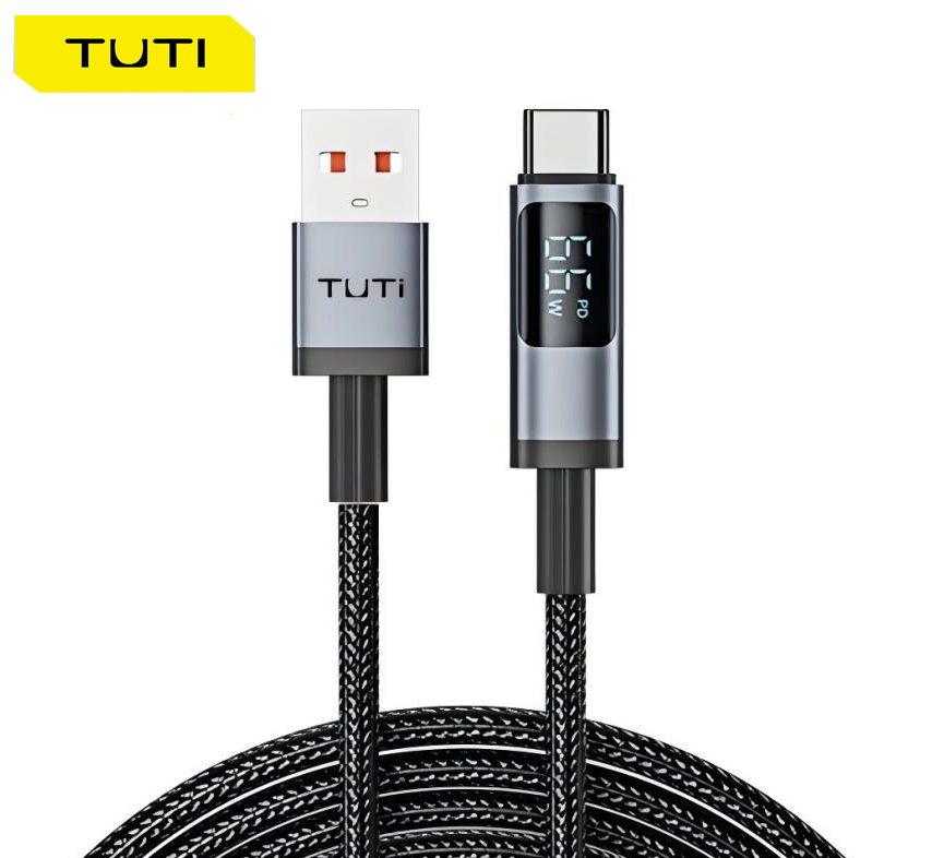 Tuti Wholesale Display Nylon Braided Fast Charger Cable Type C To C Usb C Data Cable For Phone,Laptop - Buy Fast Charging Pd Cab