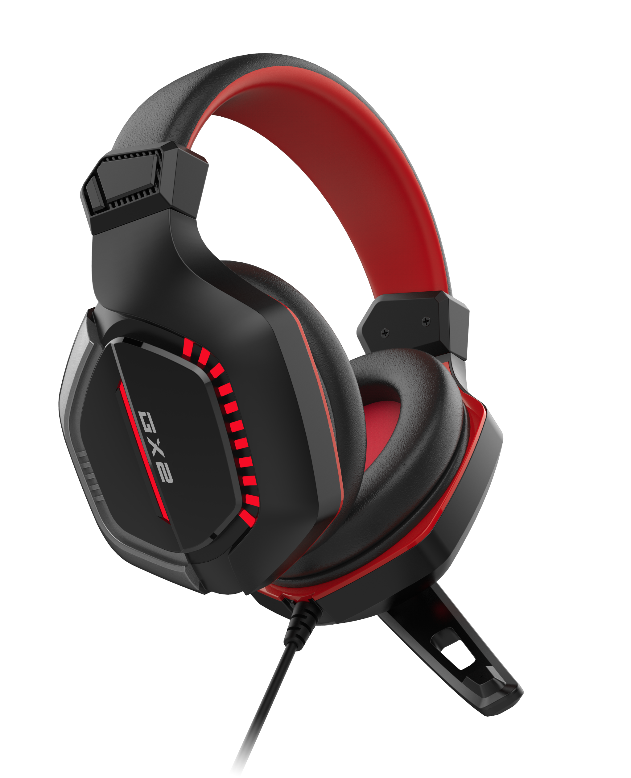 WEICHEN 2025 Wired Over-Ear Gaming Headphones Microphone Leather APT-X Touch Controls Low Latency Universal USB/Laptop Compatibi