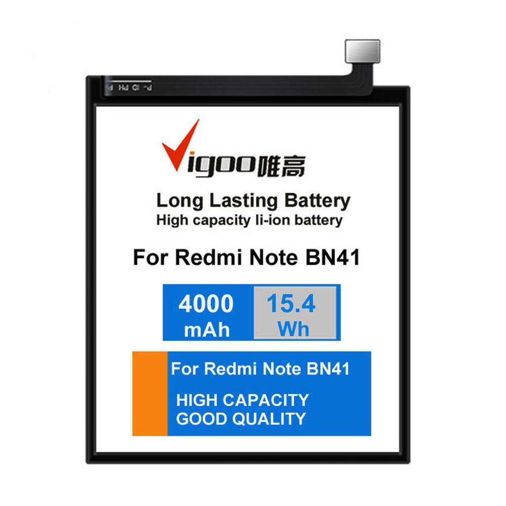 Vigoo 009 Oem Li-ion Spice Li-polymer Mobile Phone Battery for Xiaomi Redmi Note4 Phone Battery