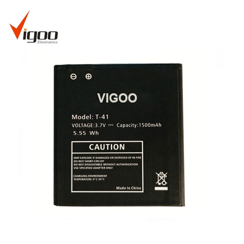 Vigoo 008Hot Sale Cell Phone Gb T18287 2000 Mobile Phone Battery Symphony Mobile Battery for Bmobile Ax700