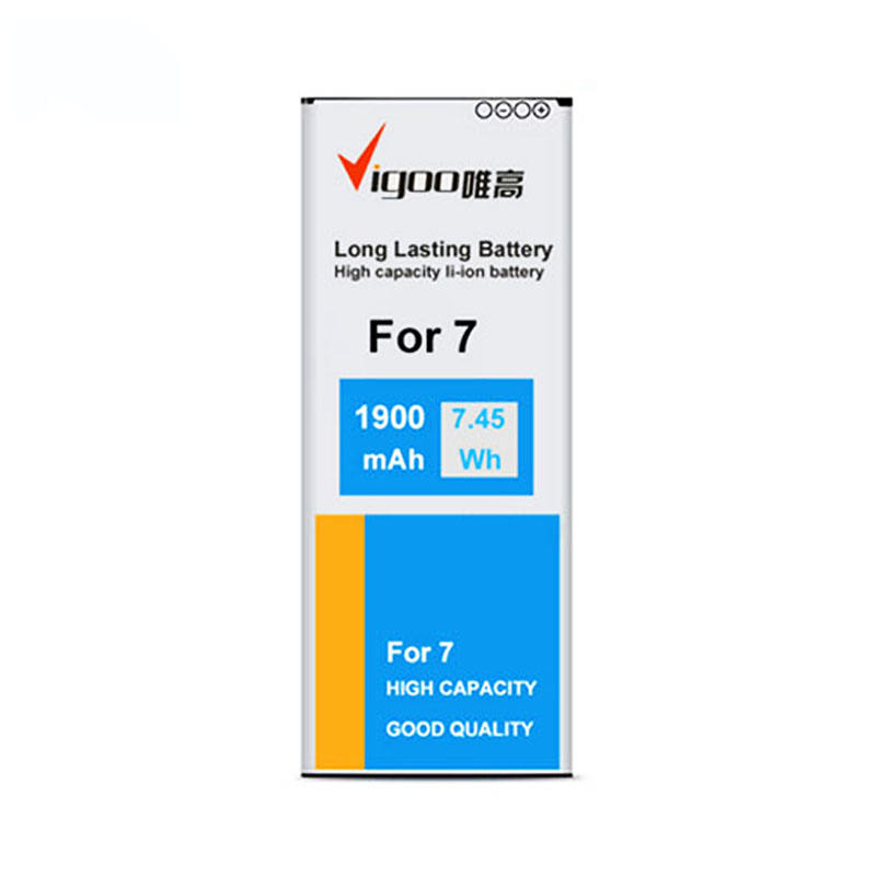 Vigoo 006 China Manufacturer Brand New O Cycle 3.7v Polymer Rechargeable Batter for Apple iphone 4 4s 5 5s Se 6 6s 6p 7 8 X Xs X