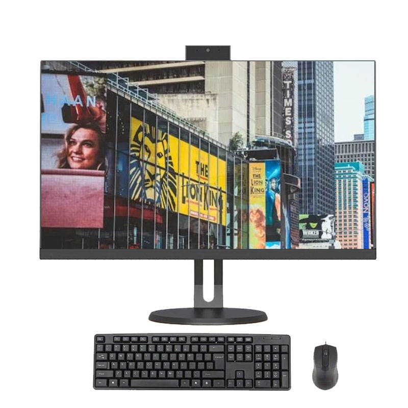 Win Hope All in One PC 23.8 Inch Barebone Computer Intel Core Ultra 5 125H DDR5 8G 512GB SSD Desktop Computer Monoblock AIO All