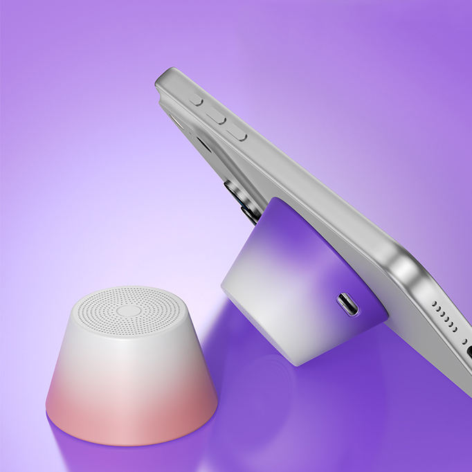 Casun 002 New Popular 2 in 1 Macarons Colorful Magnetic Wireless Mini Speaker