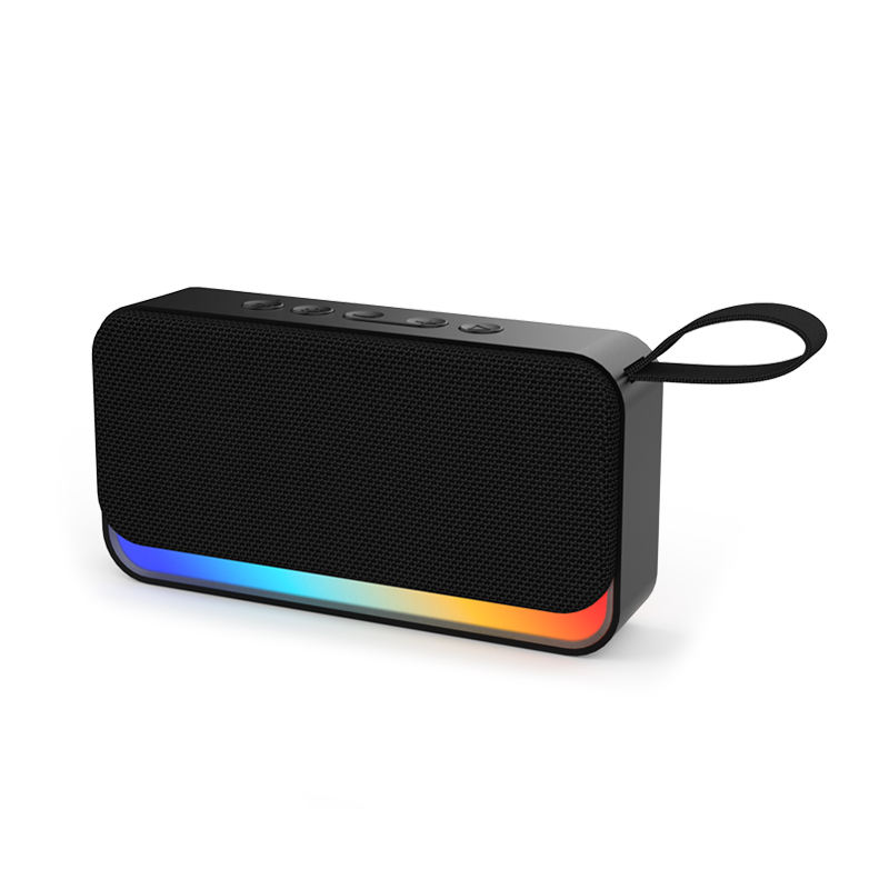 Casun 006  Outdoor Portable Wireless BT Speaker TF/USB Fashion Portable LED RGB Light Bluetooth Speaker