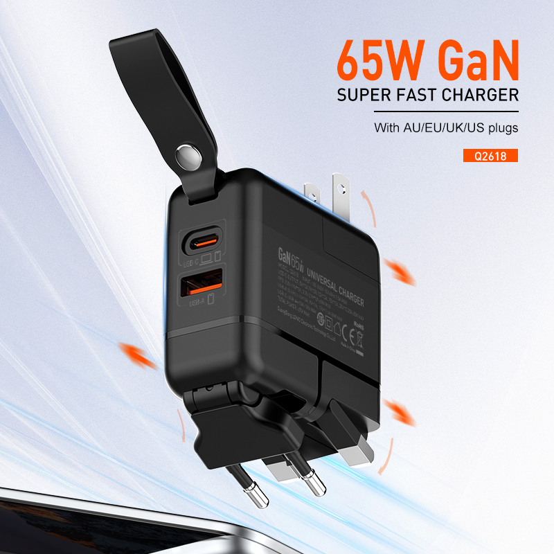 LDNIO--Charger--Q2618--"GaN65W  All-in-one Adapter"
