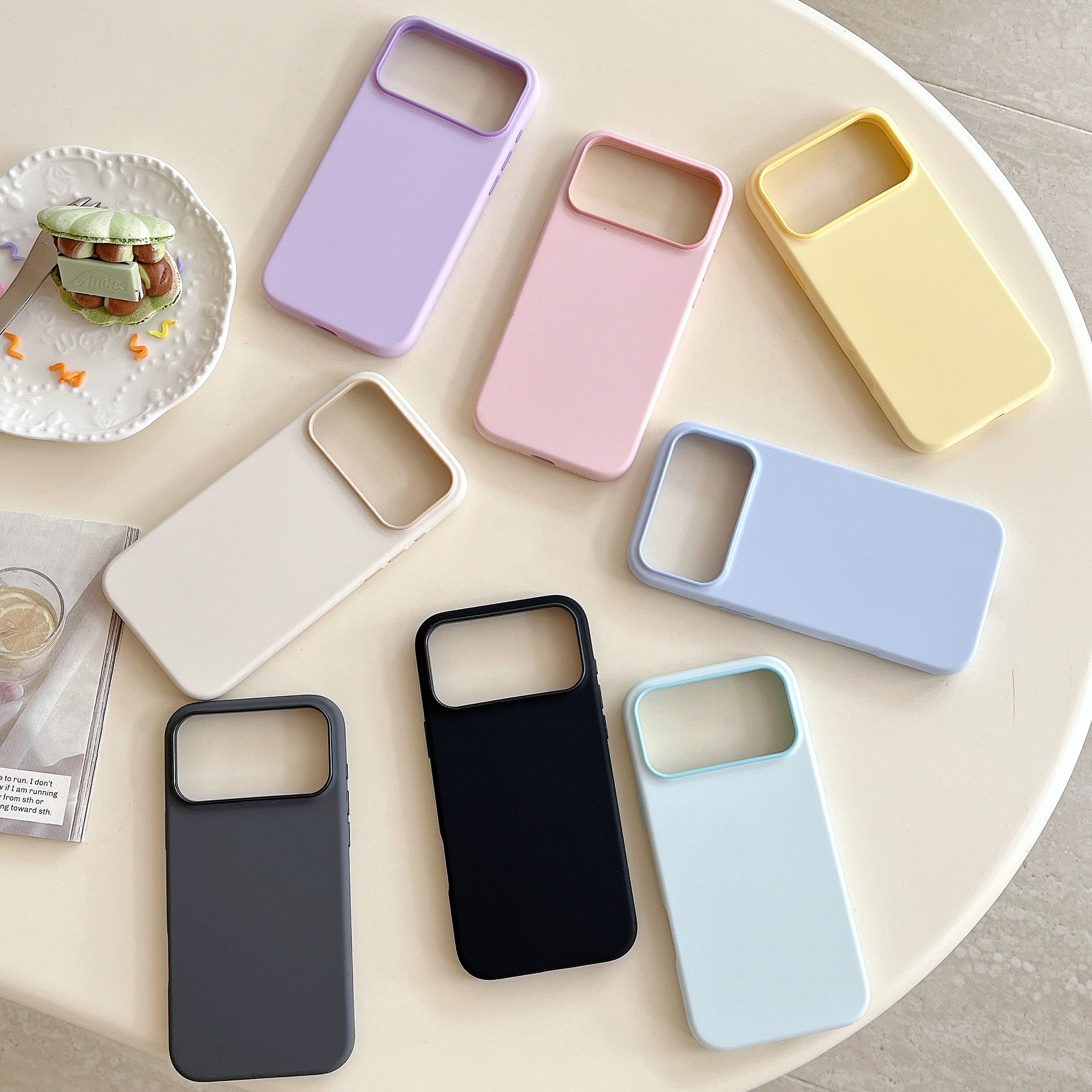 XINYEU--Imitation original two-color liquid silica gel shell