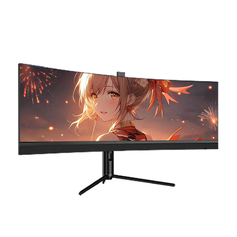 Skyblue 49 Inch Curved 5K IPS Gaming Monitor 75Hz 1ms Response 99% SRGB Wide Color Gamut with Speaker