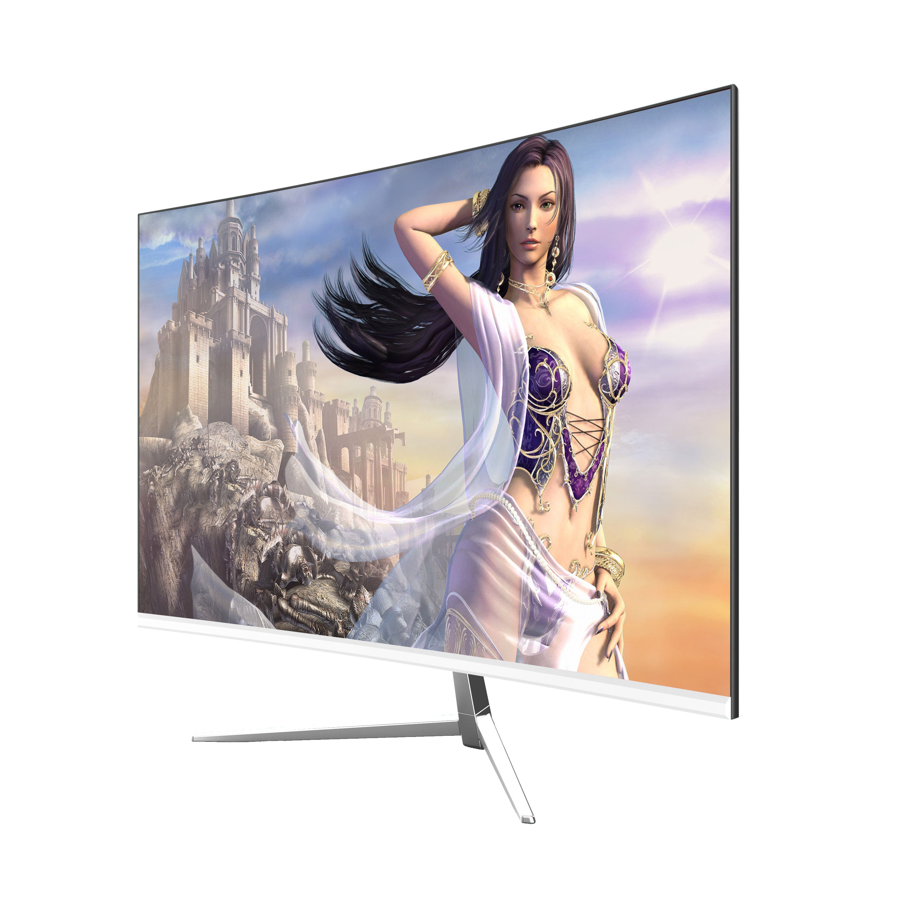 GUOXING 27 Inch High-Performance LED PC Monitor 32 4K 3840*2160 UHD 144Hz Touch Screen 60Hz/75Hz Curved Lcd for Desktop Computer