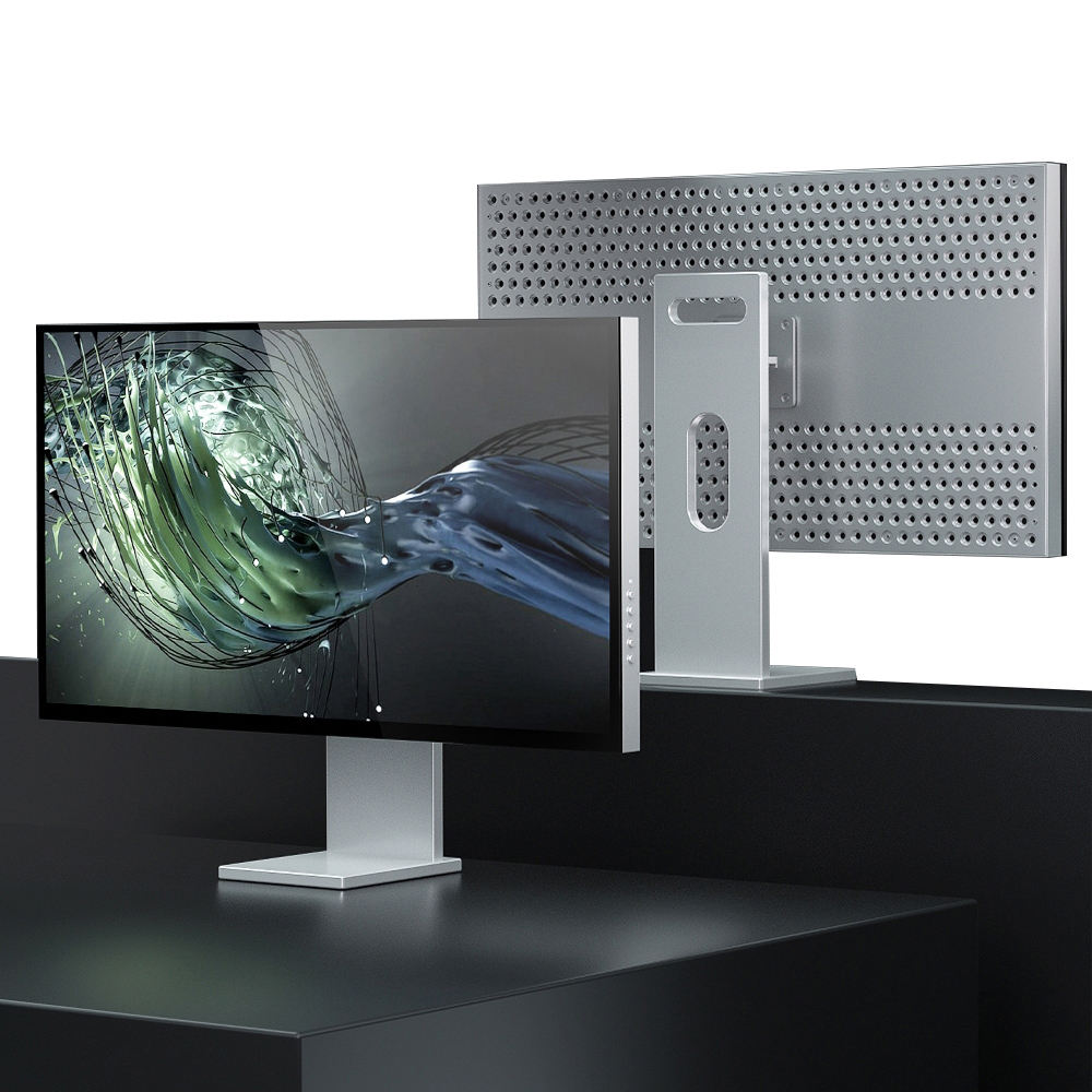 GUOXING 27" Computer 4K Monitor ARAG Mirror Screen HDR600 Full Aluminum Housing Designer Lcd Monitors Pc for Kuycon Same Model