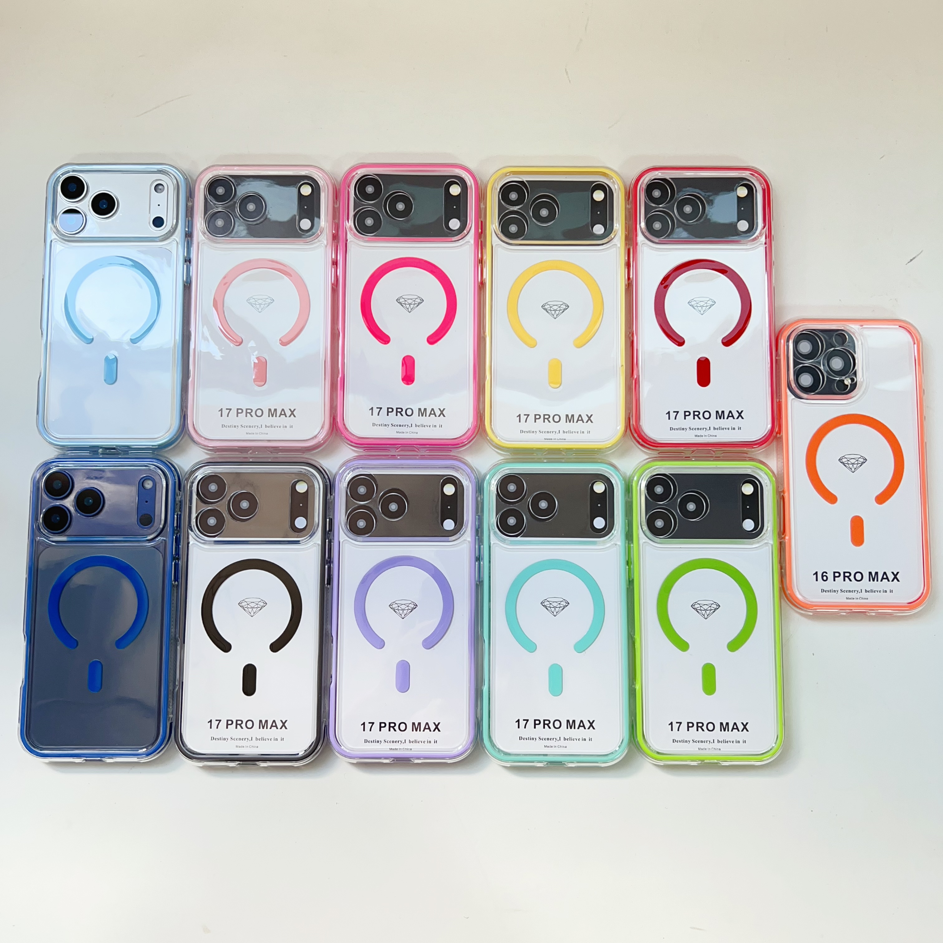 XINYEU--Colorful two-in-one magnetic TPU shell ZCDS25111001($0.89)