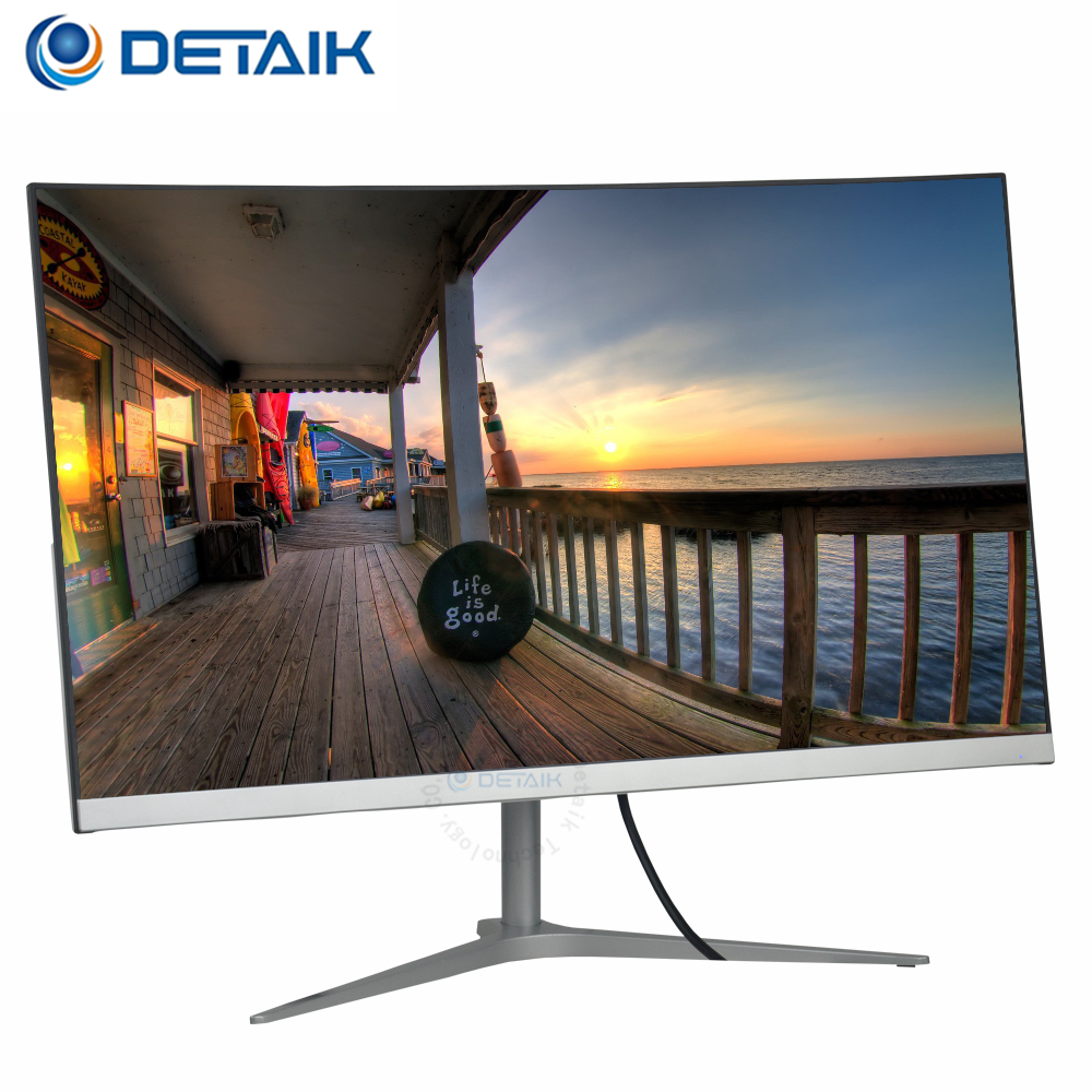DETAIK New Style MVA Panel 27 Inch Curved Screen Desktop PC Monitor 27" Curved Computer Gaming Monitor