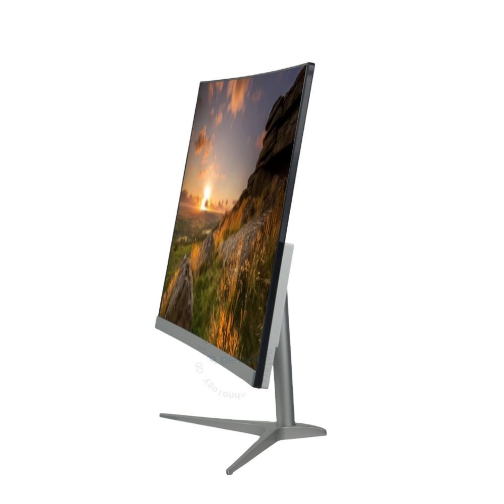 DETAIK Ultra-thin Full HD 27 Inch DC 12V Input LED Curved Gaming PC Monitor with HD for Desktop Computer