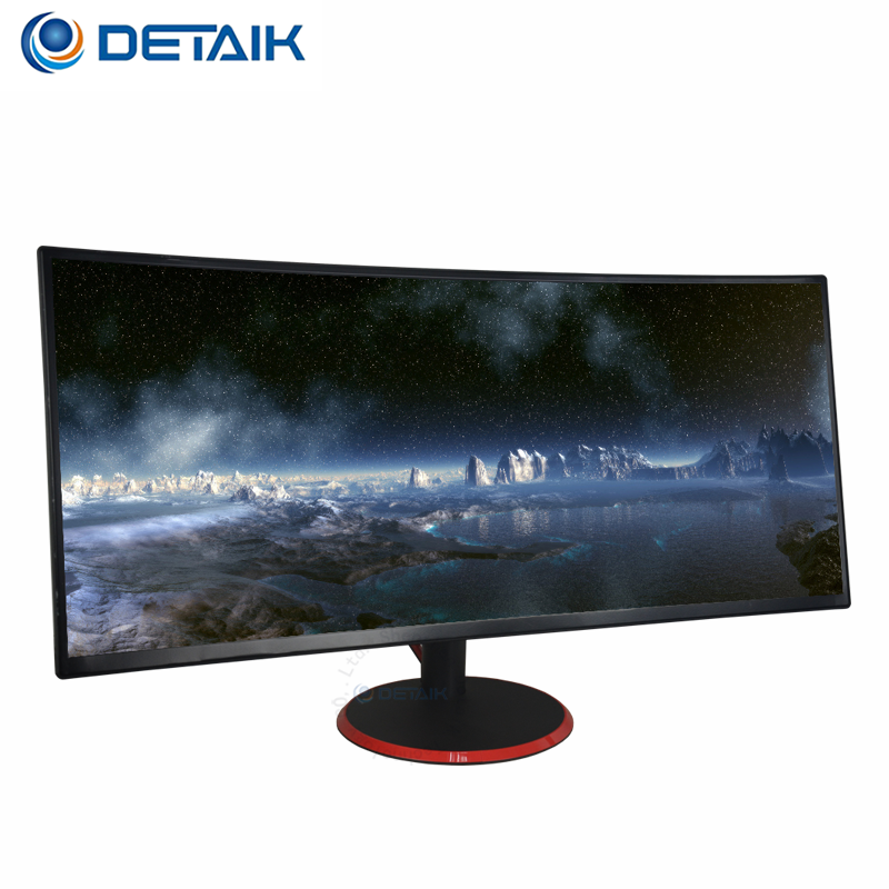 DETAIK Ultre Wide 35 Inch AMVA Panel Display 3000R Curved Screen Desktop Computer Gaming Monitor 200Hz