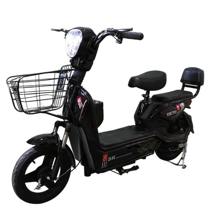 Manufacturer Wholesale Classical 48V 12AH 350W 500W Lead Acid Battery 2 Wheelers Electric Cycle with Pedals