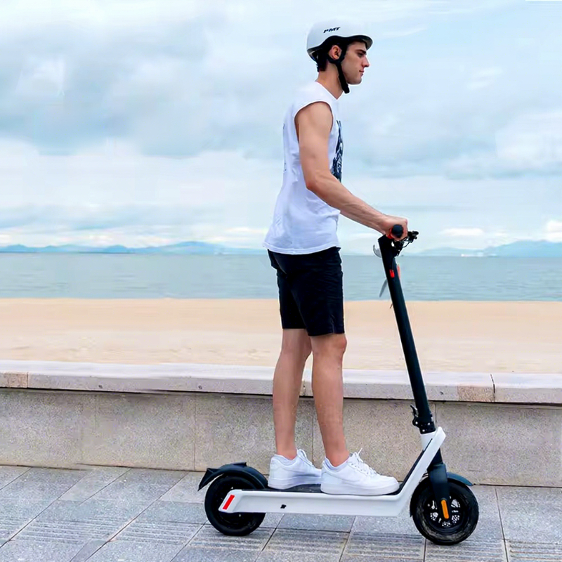 US Stock 10 Inch EScooter X9 Folding Electric Scooter 36v_48v 15.6Ah Long Battery Life Adult Kick Scooter