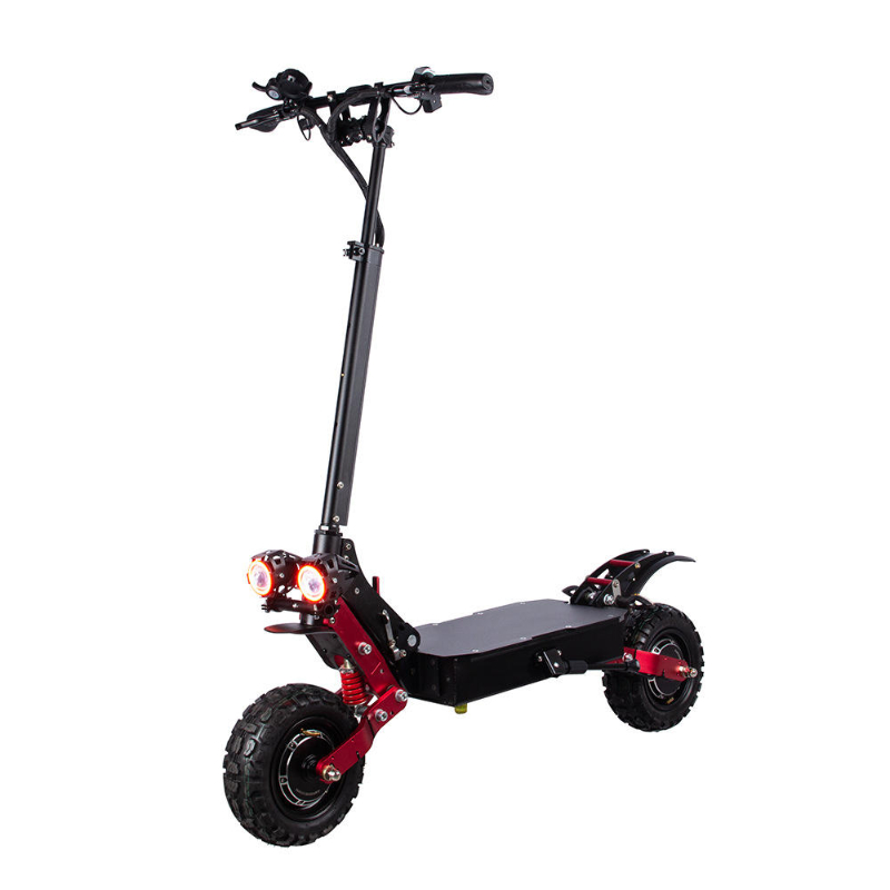 E5A 11 Inch C-Type Aluminum Alloy Electric Scooter High-Speed Foldable Waterproof 3000W Motor 25AH Battery 120KM Range