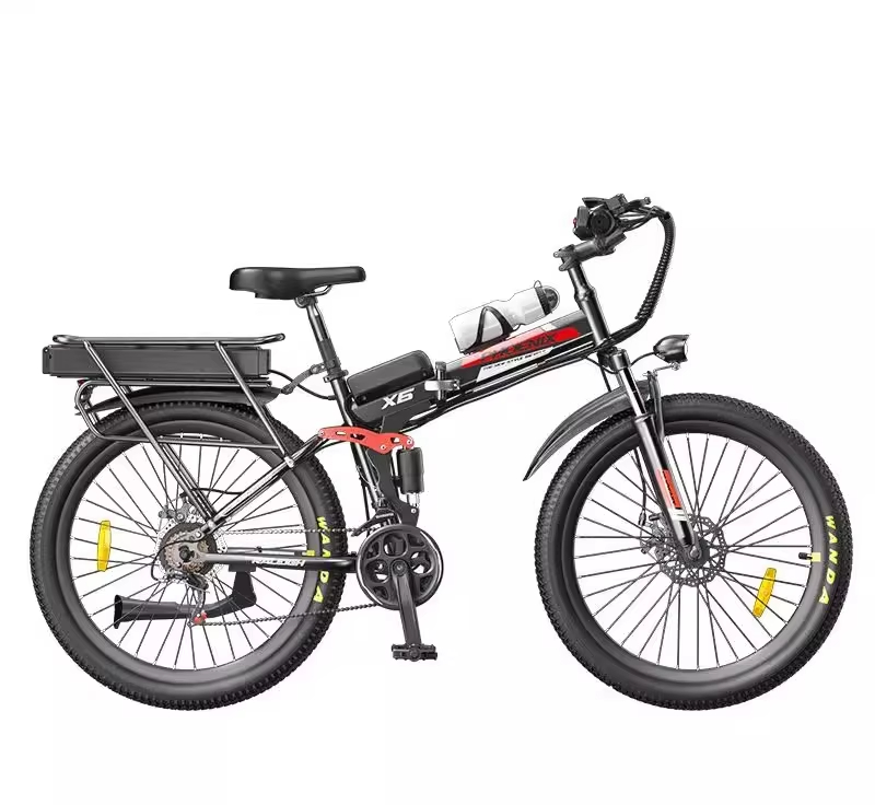 LT06 15AH Lithium Battery 21 Speed for Power-Assisted Adult Folding Commuter Electric Bike Double Shock Absorption Long