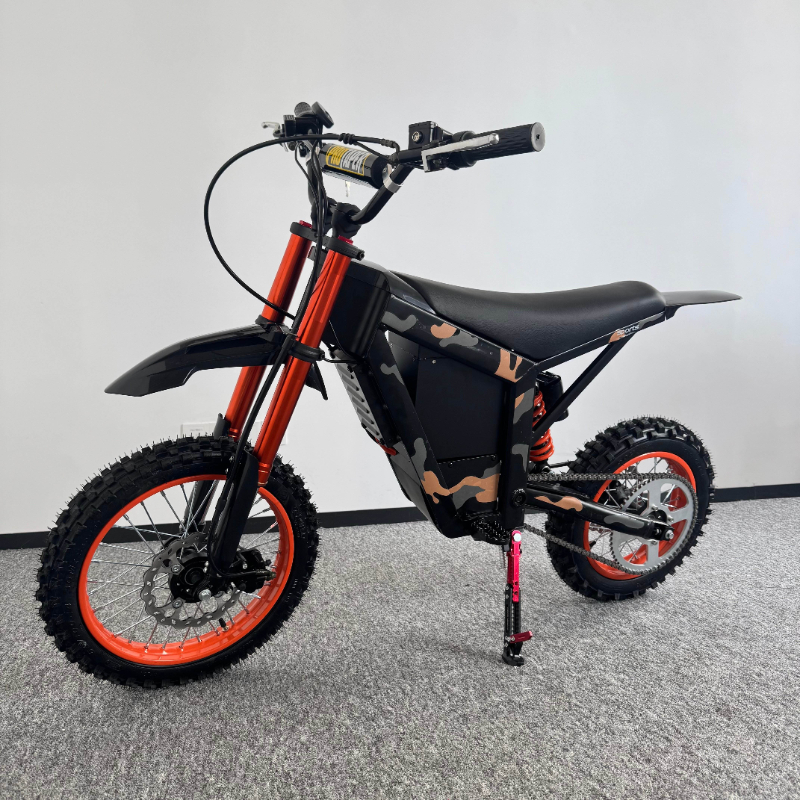 Factory Aluminum Alloy Off-Road Two-Wheel Scooter  Suspension 1500W Motor 60-90km Range Removable Lithium Battery 150kg Load