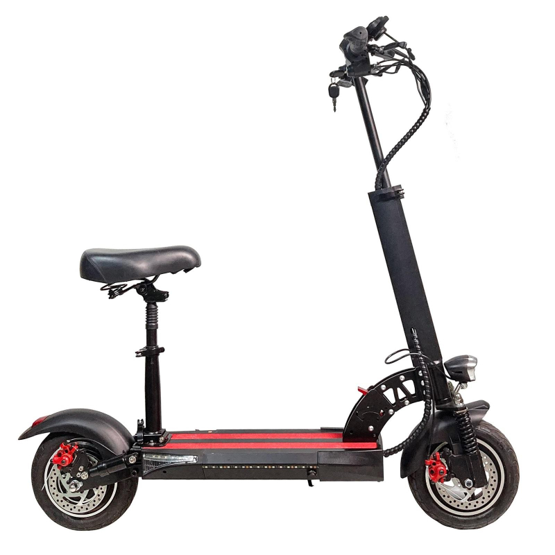 EU UK USA Stock 10 Inch Tubeless Tire Double Brake 45KM_H Fast Speed 500W Foldable Electric Scooter Escooter 48V Elektromos