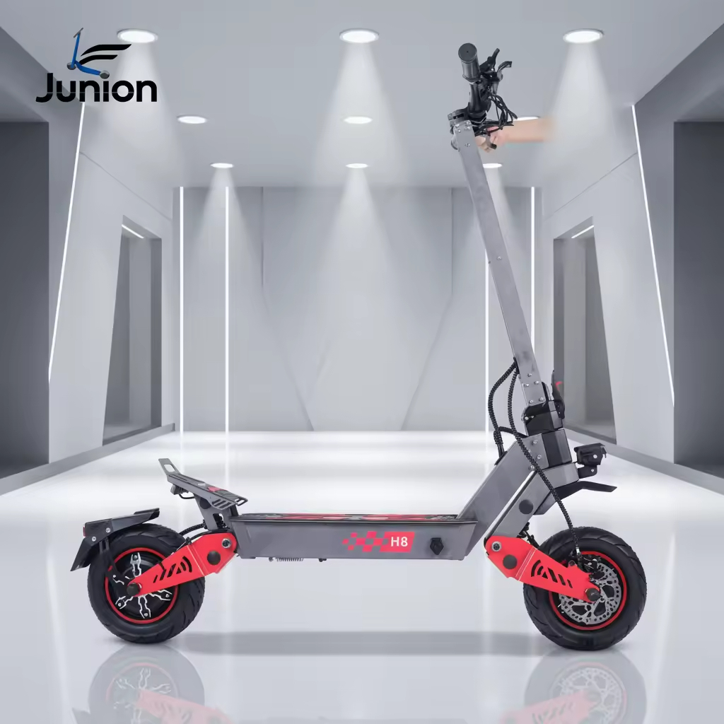 dropshiping off Road  Foldable Waterproof Adult 11 Inch Lithium Battery Dual Motor Long-range electric scooter factory
