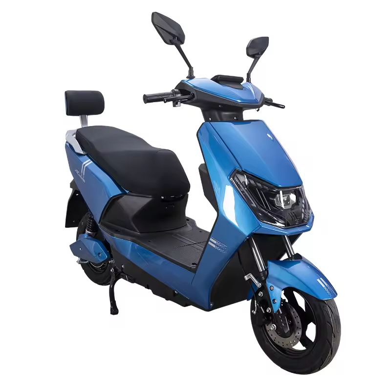 Top Selling Street Electric Motorcycle Scooter with Removable Battery for Adults Electric Moped