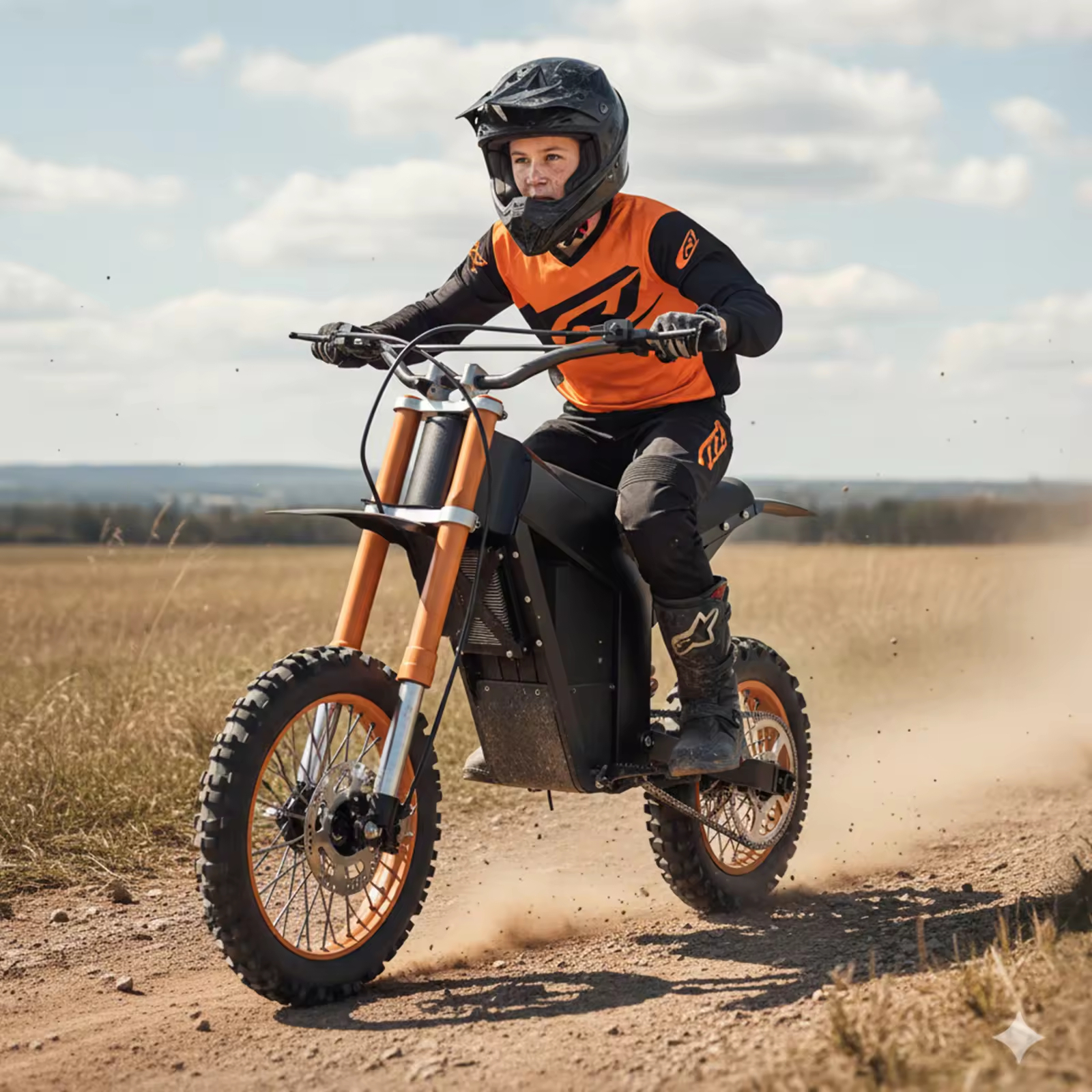 3000w Moto 55 km_h Max Vitesse 50km Longue Portée 120kg Haute Charge 7h Charge Rapide 2 Roues Moto