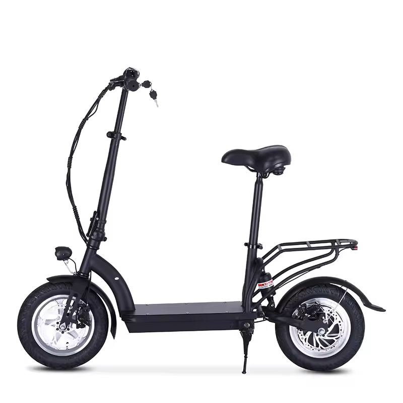Hot Electric Bike Scooter 2 Seats with Vegetable Basket Bicycle Housewife Child Delivery Car Vegetable Car Substitute Driving