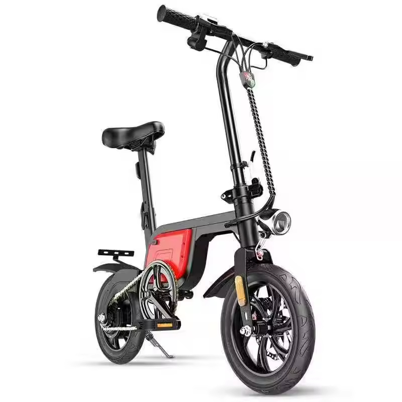 Hot Sale China Factory 12 Inch Folding Cheap Electric Bike 350w Electric Bicycle Bike for Adults City Ebike Substitute Driving
