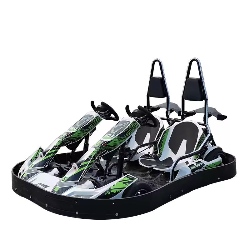 2025 New Design Double seat High Speed Electric Go Kart for Amusement Park