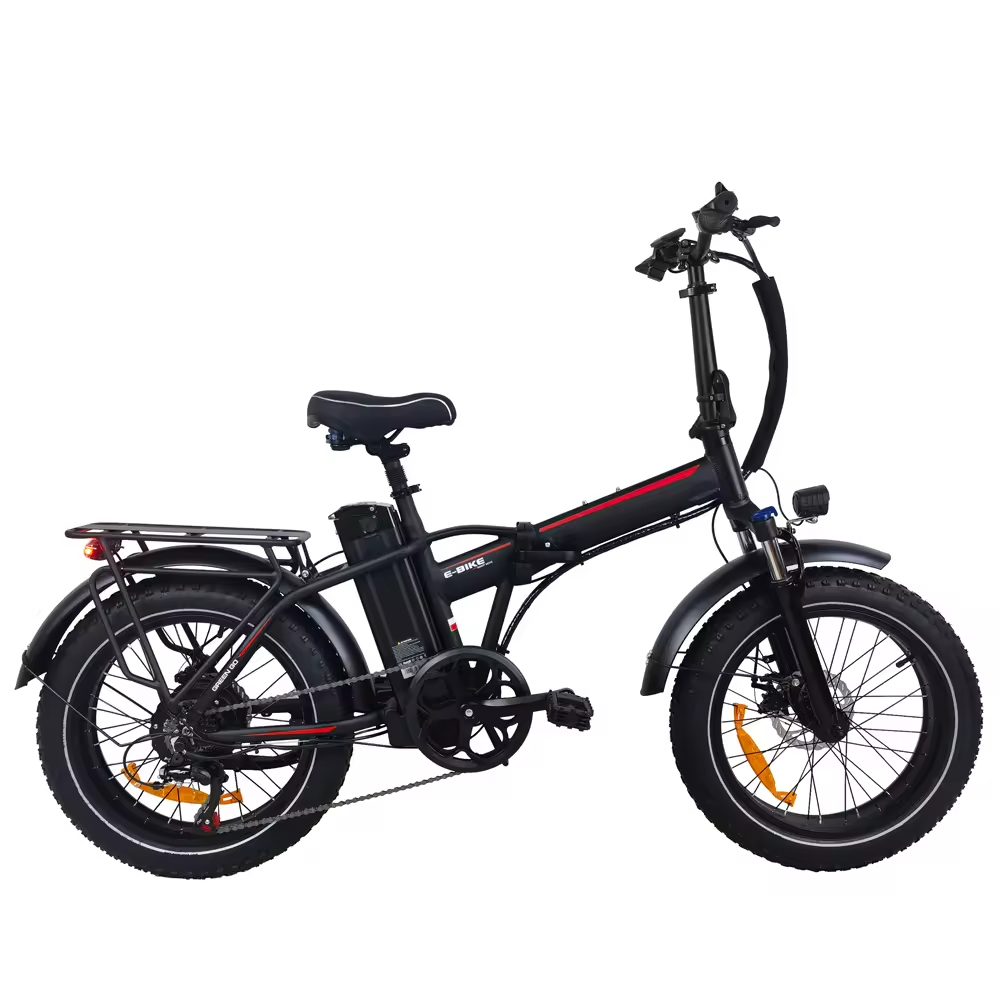 EU Warehouse Best Quality Electric Bike 20 Inch 48V 500W 750W 1000W Aluminum Alloy Frame Folding Fat Tire Electric Bicycle