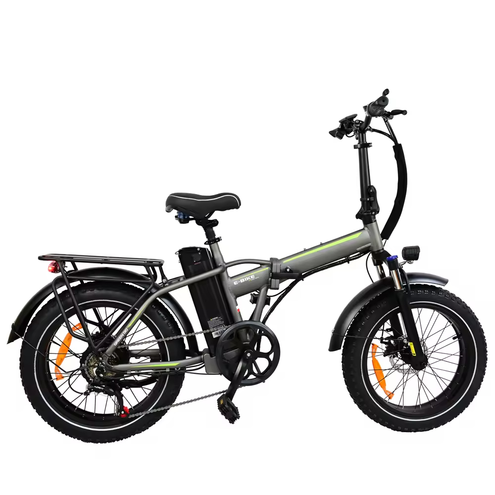 EU Warehouse Good Quality Electric Bike 20 Inch 48V 500W  Aluminum Alloy Frame Folding Fat Tire Electric Bicycle E Bike