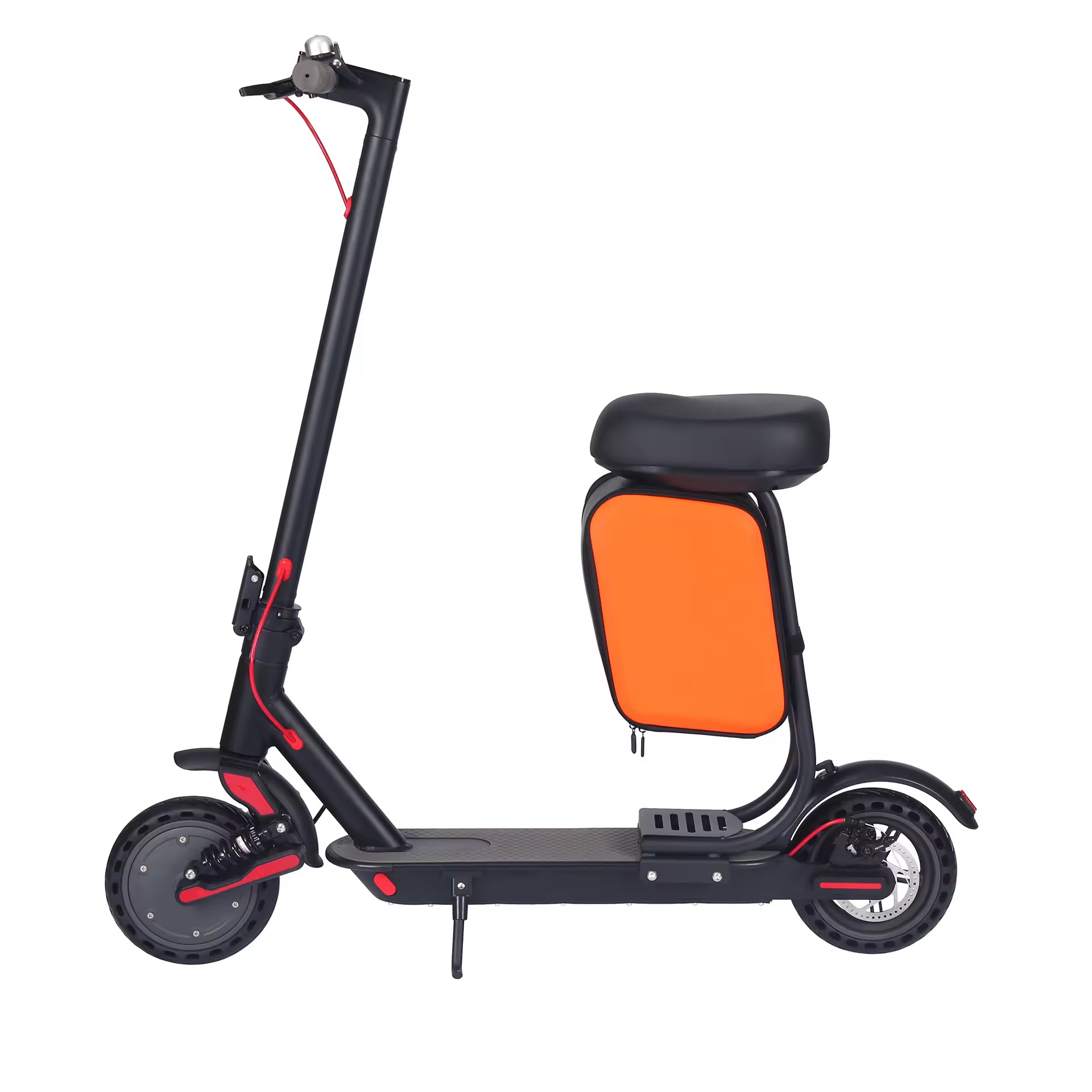 Wholesale 36V 350W Long Range Folding E Scooter 8.5 Inch Solid Tire 25 km_h Foldable Electric Scooter for Sale