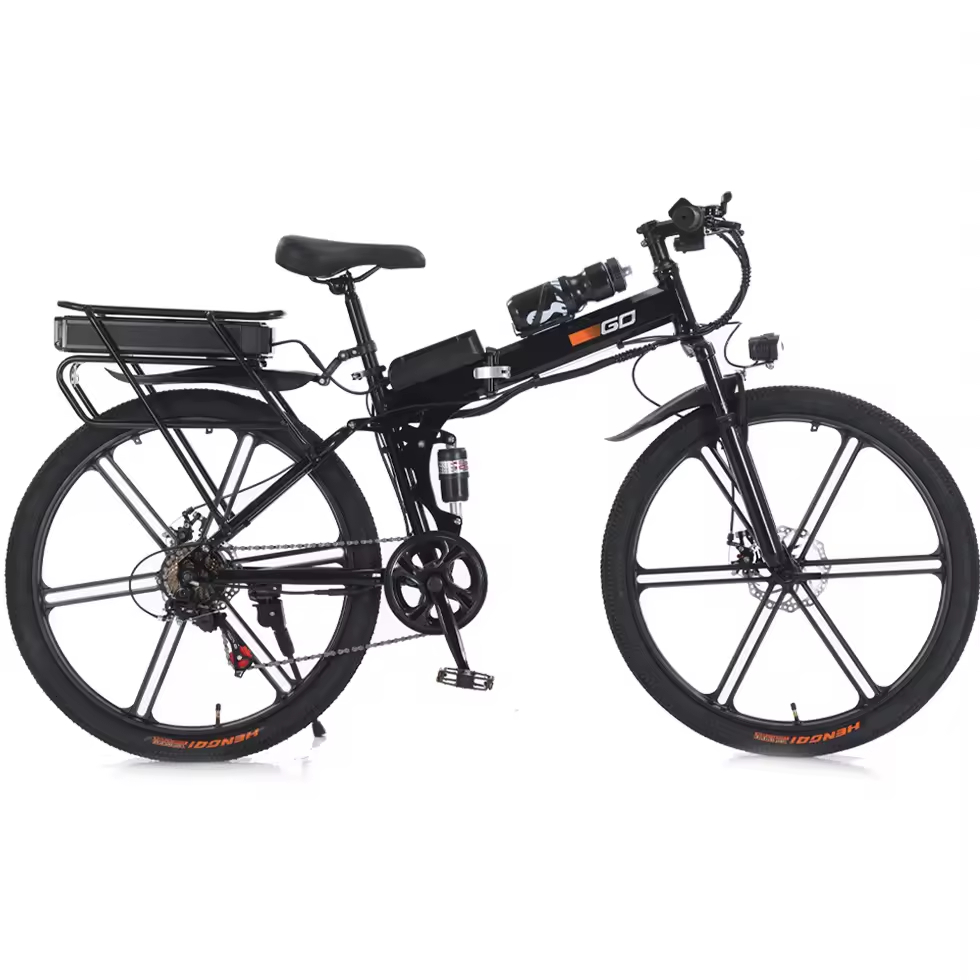1000W_1500W Fastest Electric Mountain Bike with 36V Lithium Battery Rear Hub Motor Disc Brake System