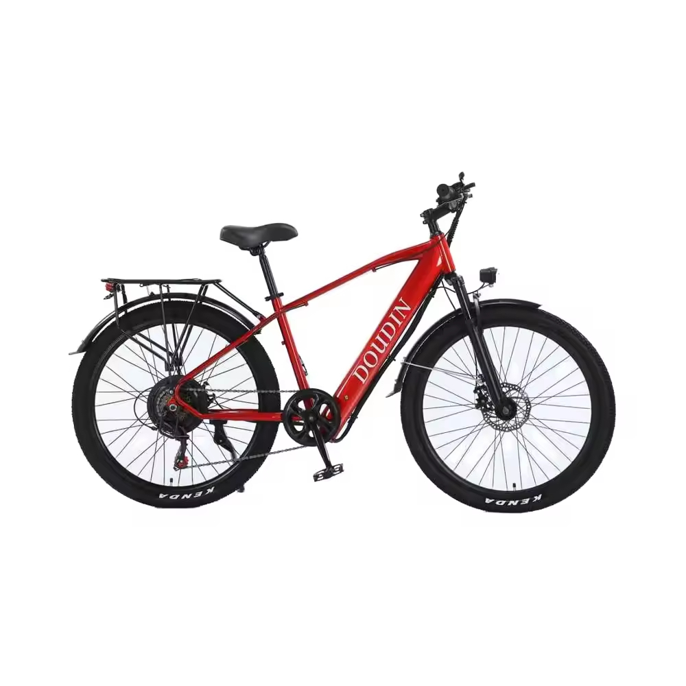 Men's 1000W Full Suspension Electric Fat Mountain Bike 36v Lithium Battery Steel Frame Disc Biker E-Bike Snow Bike High Power