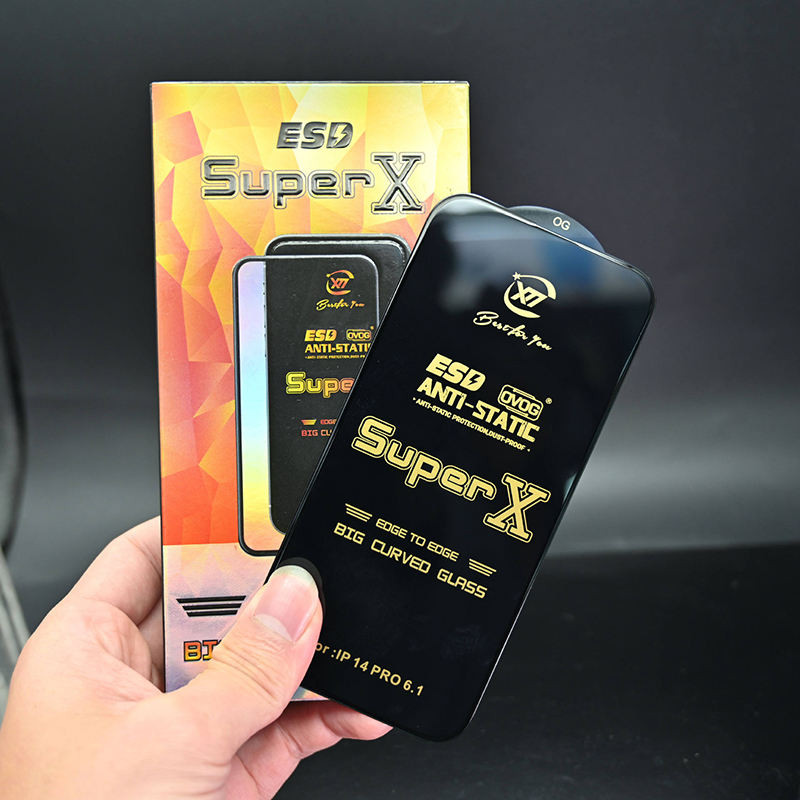 Original Factory Low Price Esd Screen Protectors For Redmi Note 14 15 0.4mm Screen Protector Tempered Glass For Samsung Galaxy -