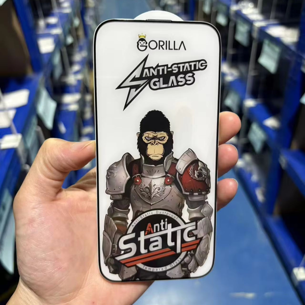 Original Factory Price Screen Protector For Iphone 17 Pro Max Large Arc Edge Electroplated Tempered Glass Screen Protector - Buy