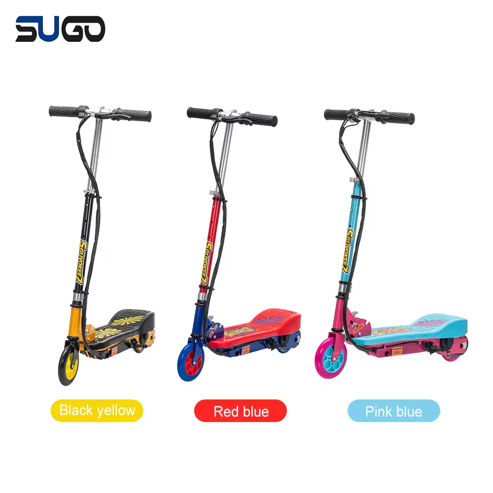 4+ Years Old Electric Kids Scooter 12 KM_H Max Speed with Max Load Capacity 50 KG Used for Playing in the square